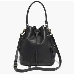 Madewell Lafayette Leather Bucket Bag